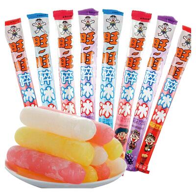 旺旺碎冰冰78ml*8支可乐水果味可吸果冻棒棒冰夏日解暑清爽零食