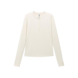 【刘浩存同款】蕉内热皮301+肌底衣亨利衫长袖打底衫女t恤内搭冬