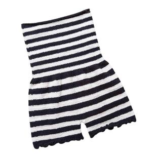 外贸出口保暖护腰腹高腰短裤女士暖宫暖胃珊瑚绒毛毛裤3分打底裤