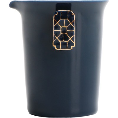 描金陶瓷公道杯南山先生