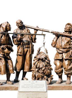 不差诚信商业步行街小品主题雕塑