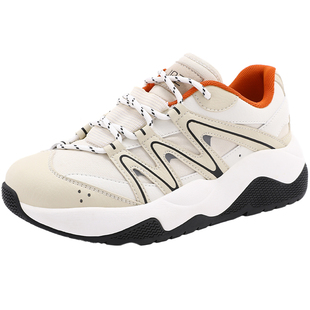 UBZ 防水小众登山鞋女2026春新款厚底户外休闲运动增高防滑老爹鞋