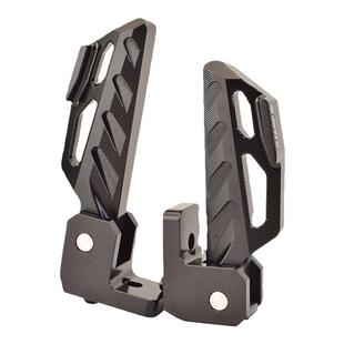 适用于九号NZmix MZmix电动车改装可折叠脚踏铝合金前脚踏板配件