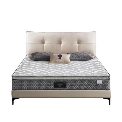 慕思软硬两用乳胶椰棕床垫独立筒