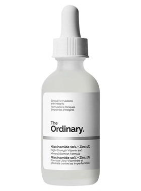 The Ordinary10%烟酰胺+1%锌精华提亮控油收毛孔淡化痘印精华液