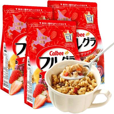 卡乐比麦片多种谷物果干营养均衡