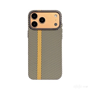 Magsafe磁吸同款适用苹果17promax手机壳新款凯夫拉碳纤维纹iPhone16pm外壳肤感抗指纹15promax保护壳14男女