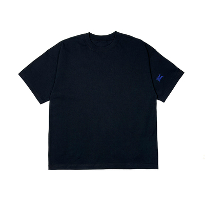 WPP夏季刺绣字母纯棉宽松短袖T恤