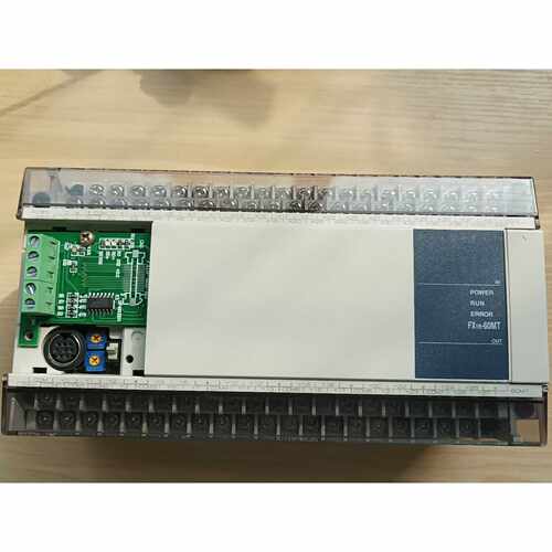下单前咨询三菱PLC，型号FX1N-60MT-001，实物拍摄，功能正