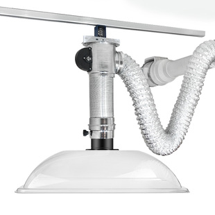 艾灸排烟系统养生馆排烟罩吸烟机抽烟设备伸缩管医院移动式排烟机