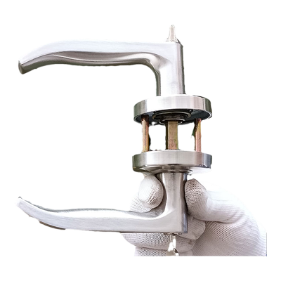 固安居不锈钢把手三杆卫生间锁具