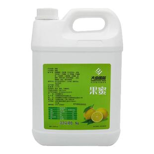 大由国际果蜜柠檬水专用5KG奶茶店商用中餐饮料引流糖浆雪王同款