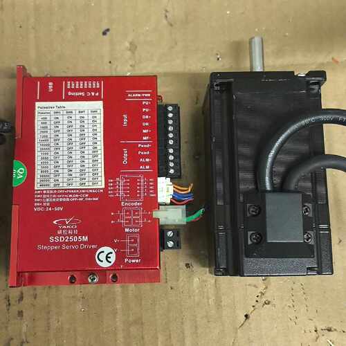 议价研控57闭环步进电机套装驱动SSD2505M电机YK25维修