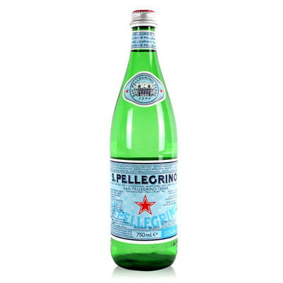 意大利进口750ml含气天然矿泉水