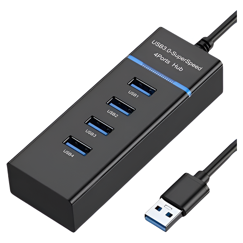usb3.0扩展器分线器多口立式type-c接口车载充电笔记本电脑转接转换一拖四扩展坞hub集线器usp加长供电拓展器