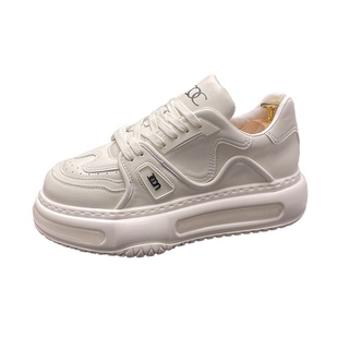 男鞋内增高老爹鞋冬季新款男士厚底小白鞋时尚个性百搭运动休闲鞋