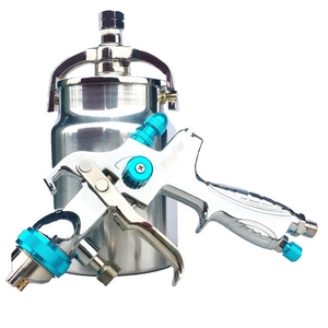 下壶1000毫升铝壶高流量喷枪大口径1.7不锈钢喷嘴 汽车家俱喷漆枪