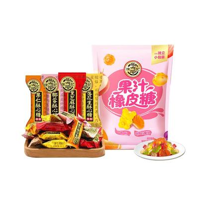徐福记橡皮糖酥心糖1080g一份