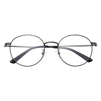 镜宴小圆框近视眼镜可配依视路