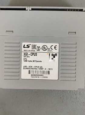 询价-LS产电PLC模块 XGK-CPUS V4.07，128K步
