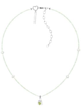 MARSEVEN抱爱心的mini小幽灵项链