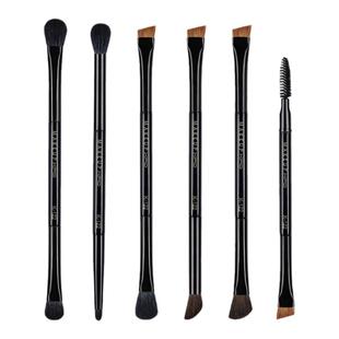 小胖丁双头眼影刷晕染铺色细节刷便携眼部刷野生眉眉刷化妆刷