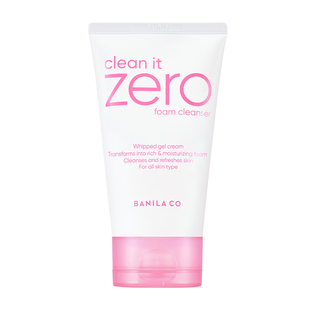 BANILA CO芭妮兰zero洁面乳柔和泡沫洗面奶女清洁毛孔油皮