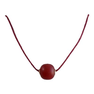 柿子红原矿108颗佛珠diy配件佛珠