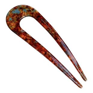 上班族日常通勤u型发簪2025新款新中式国风丸子头盘发簪子发钗女