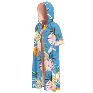 TOSWIM游泳浴袍速干浴巾毛巾沙滩巾防晒潜水温泉度假速干保暖斗篷