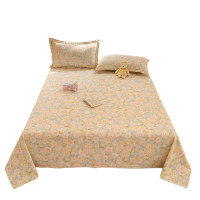 裸睡级A类加厚磨毛床单单件纯棉