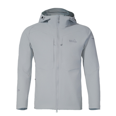 连帽薄款软壳上衣弹力外套