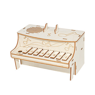 科技小制作DIY电子钢琴儿童手工制作音乐盒科学实验steam器材教具