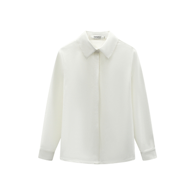 春秋季新款白衬衫女职业通勤衬衫