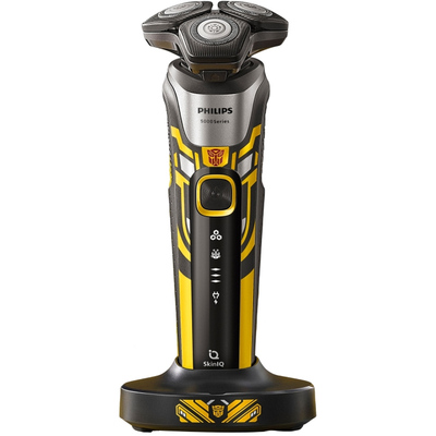 【政府补贴】飞利浦电动剃须刀S5618变形金刚大黄蜂官方正品送礼