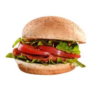 贝可士全麦面包麦胚芽无蔗糖素食汉堡热狗面包胚营养早餐多地包邮