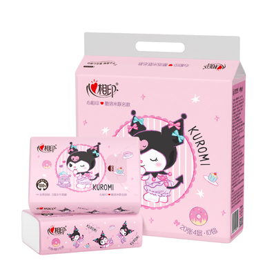 心相印4层20抽库洛米联名手帕纸