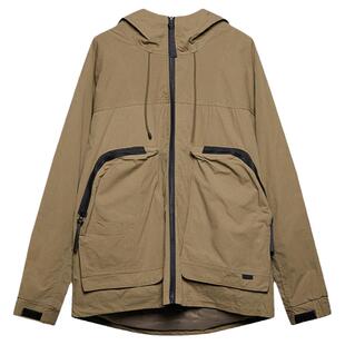 高品质日系复古男女棉服工装多口袋休闲连帽棉衣冬卡其色棉袄外套