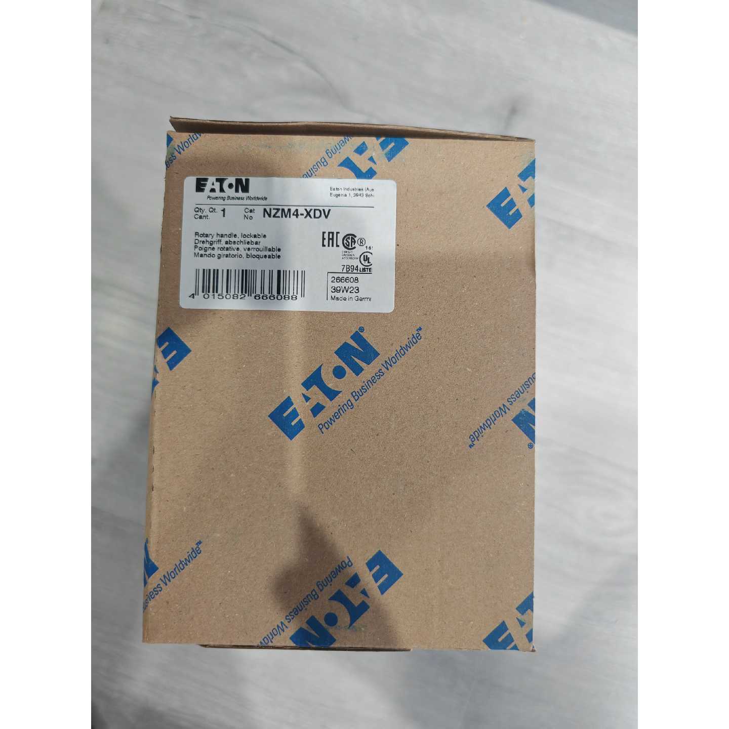 议价伊顿穆勒NZM4-XDV塑壳断路器直接旋转手柄原装正品