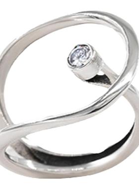 几何戒指一恋简约复古女