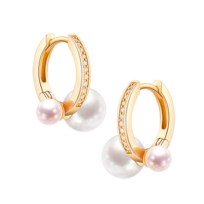 PEARLSTIGEYUAN珍珠耳钉