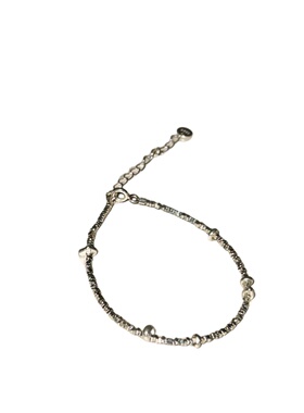 轻奢小众设计感通体S925手链