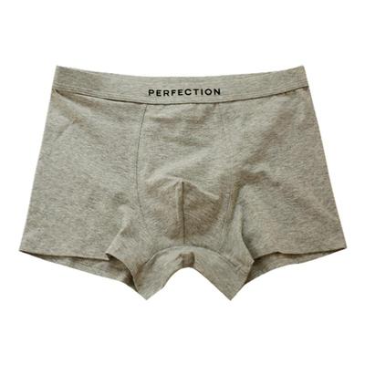 95%纯棉吸汗透气男士平角裤