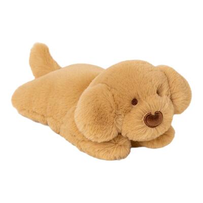 正版弹力兔绒颗粒金毛狗毛绒玩具