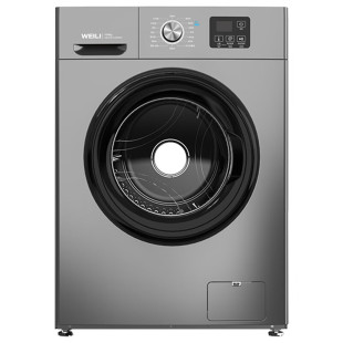 WEILI/威力10kg滚筒洗衣机全自动家用大容量超薄高温煮洗脱1016灰