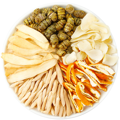 生润饮石斛麦冬玉竹陈皮百合