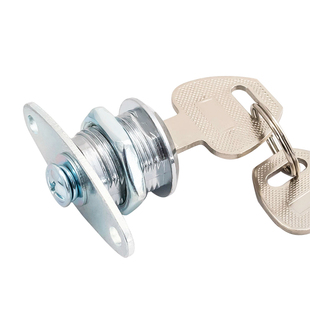 4把钥匙文件柜锁铁皮柜门锁天地锁上下连杆锁更衣柜子档案柜锁心