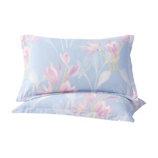 博洋全棉枕套一对装家用纯棉枕头套加厚100枕芯套男48cmx74cm夏季