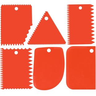 塑料刮片刮刀泥塑刀工业油泥刮片雕塑工具陶艺工具面团切面刀烘焙