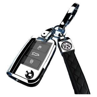 25款大众朗逸PLUS车钥匙套专用扣保护外壳包高档折叠上汽24男女19